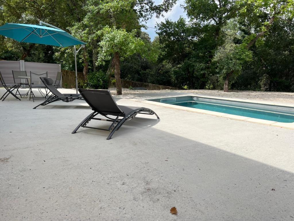Brand New Villa With Fully Intergrated Air Conditioning & Private Pool, Overlooking Forest Sardan Exterior foto